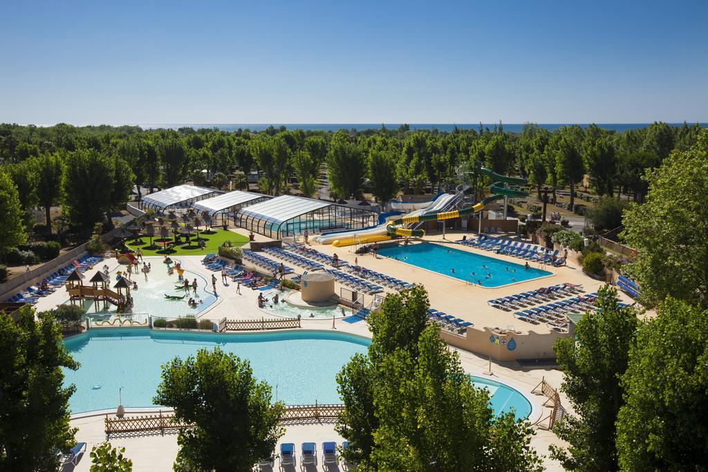 Happy Camp Mobile Homes In Domaine La Yole Camping Lodge Вальрас-Пляж Экстерьер фото
